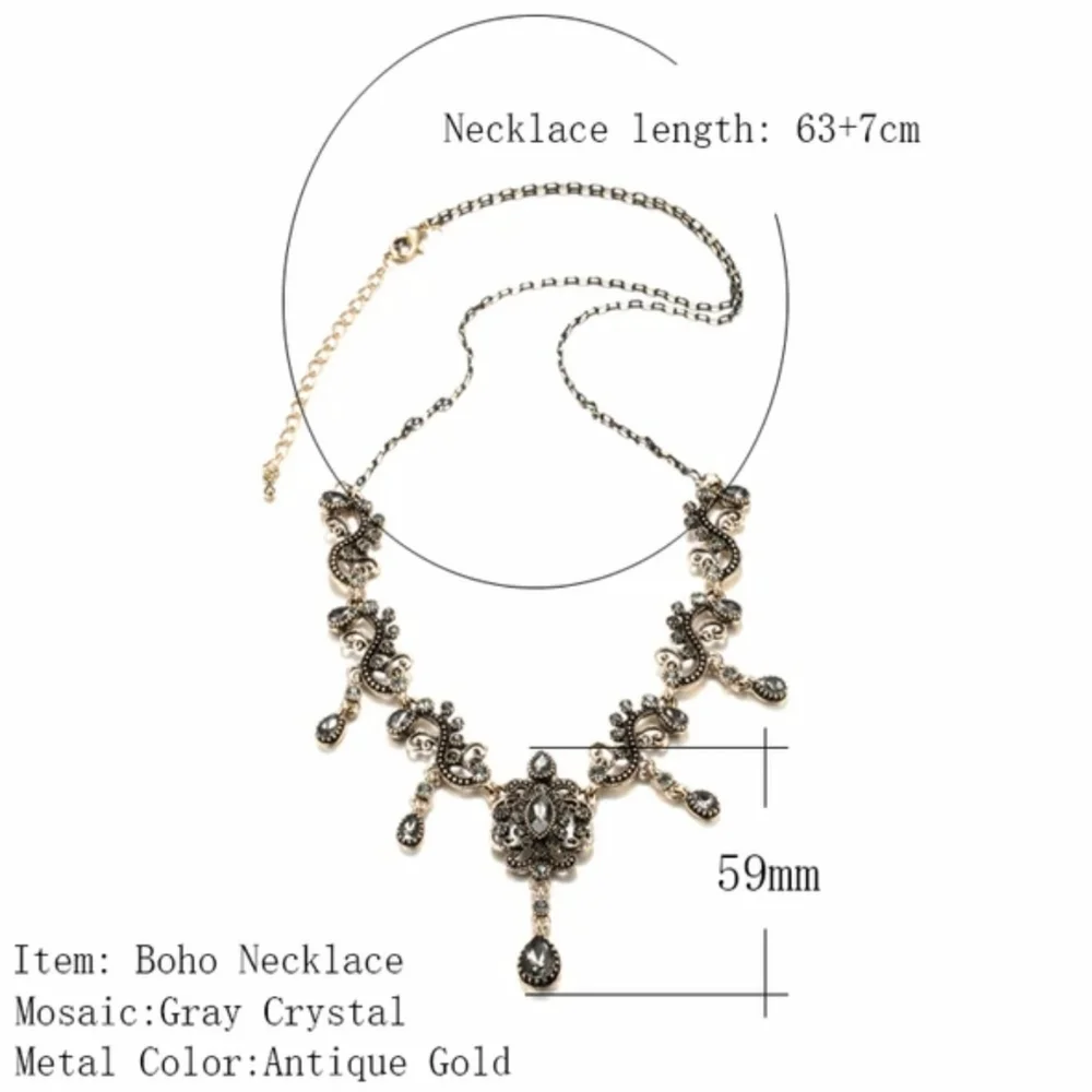 Turkish Vintage LookingPendant NecklaceJewelry forWomen,NEW,Wedding HandmadeGift - Picture 7 of 7